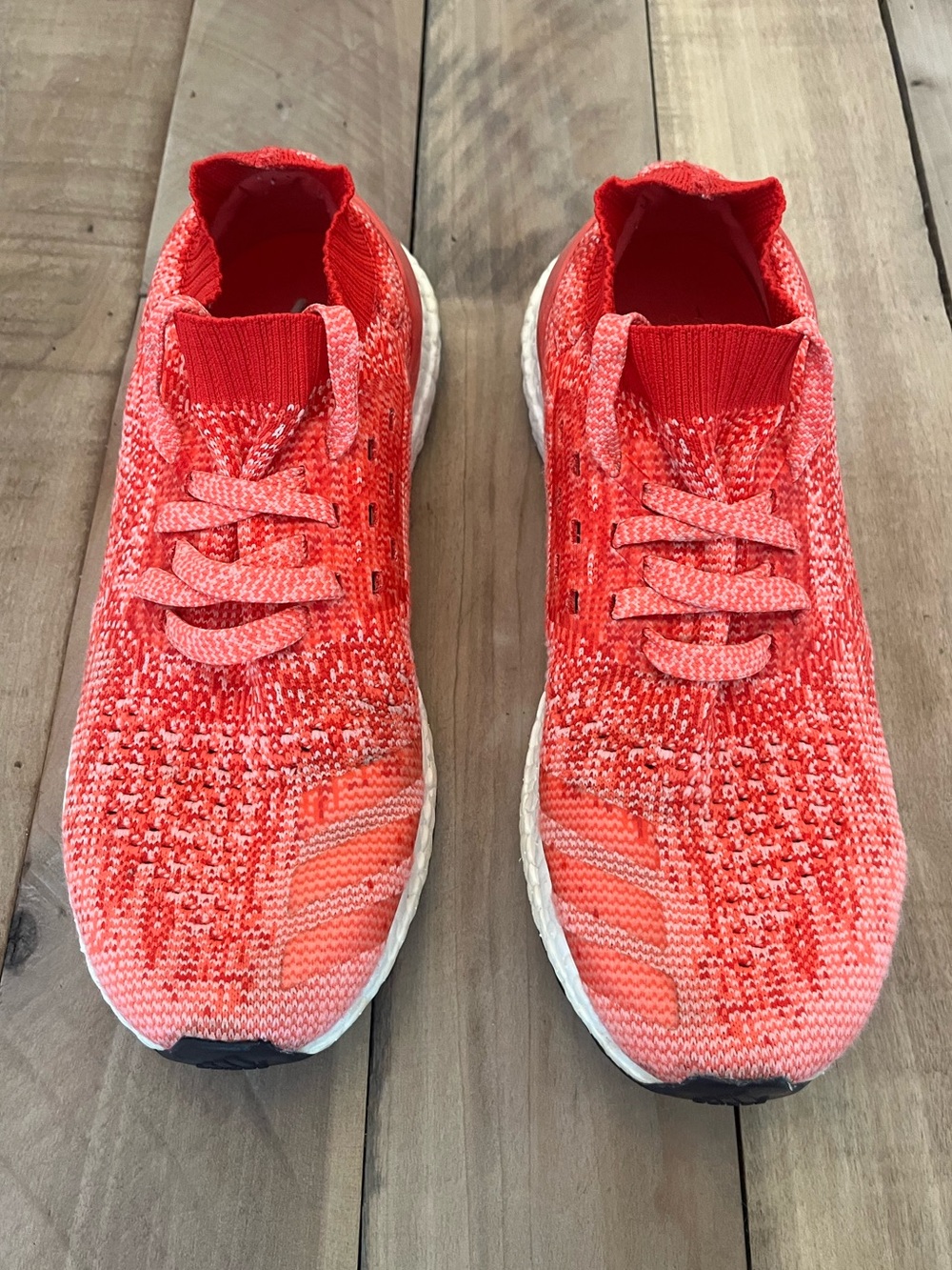Adidas UltraBoost Uncaged Ray Red/Shock Red/Ray Pink Running Shoes Women Size 8